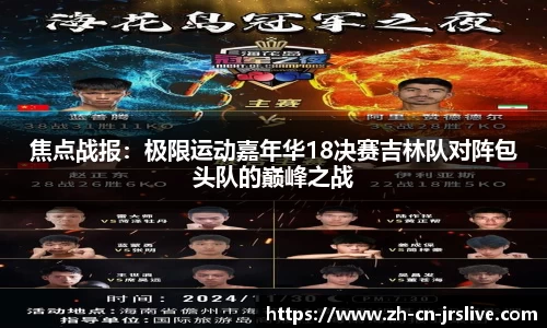 焦点战报：极限运动嘉年华18决赛吉林队对阵包头队的巅峰之战